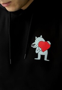 Фото - Молодіжне тепле худі Staff x White Dog Перше Кохання fleece - Men box