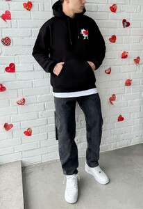 Фото - Молодіжне тепле худі Staff x White Dog Перше Кохання fleece - Men box