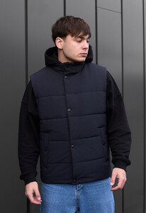 Фото - Демісезонна базова жилетка Staff cli black - Men box