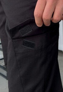 Фото - Универсальные черные штаны карго Staff cargo pi black - Men box