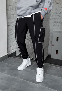 Фото - Мужские штаны карго Staff cargo fut black - Men box