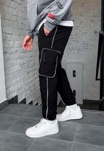 Фото - Мужские штаны карго Staff cargo fut black - Men box