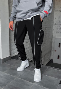 Фото - Мужские штаны карго Staff cargo fut black - Men box