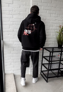 Фото - Молодежное оверсайз худи Staff target oversize - Men box