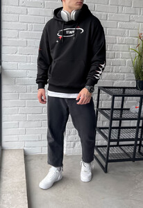 Фото - Молодежное оверсайз худи Staff target oversize - Men box