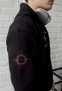 Фото - Молодежное оверсайз худи Staff target oversize - Men box