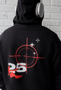 Фото - Молодежное оверсайз худи Staff target oversize - Men box
