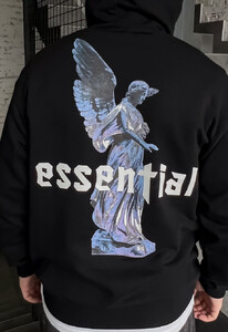 Фото - Черное худи для мужчин Staff essential oversize - Men box