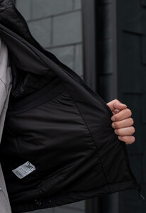 Фото - Базовая черная демисезонная куртка Staff wp black - Men box