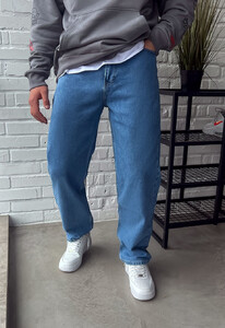 Фото - Блакитні універсальні джинси Staff blue regular - Men box