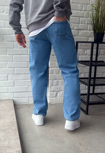 Фото - Блакитні універсальні джинси Staff blue regular - Men box