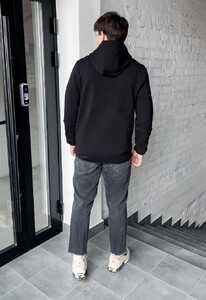 Фото - Базова чорна толстовка Staff basic zip black - Men box