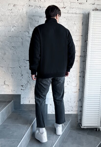 Фото - Чоловіча оверсайз олімпійка Staff pa black oversize - Men box