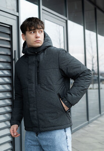 Фото - Демісезонна куртка кольору графіт Staff sp 2 graphite - Men box