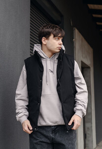 Фото - Базовая жилетка черного цвета Staff pro black - Men box