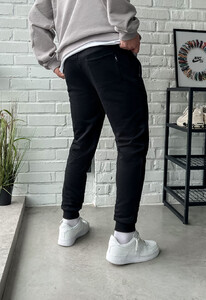 Фото - Демисезонные спортивные штаны Staff black logo - Men box