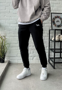 Фото - Демисезонные спортивные штаны Staff black logo - Men box