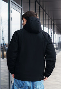 Фото - Базовая демисезонная куртка Staff dar black - Men box