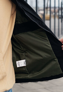 Фото - Базовая демисезонная куртка Staff dar black - Men box