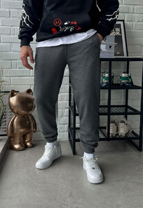 Фото - Спортивні штани кольору графіт Staff ho graphite - Men box