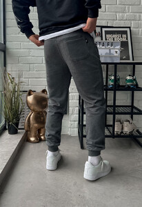 Фото - Спортивні штани кольору графіт Staff ho graphite - Men box