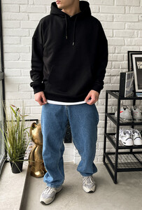 Фото - Худі з квітковим принтом Staff flowers oversize - Men box