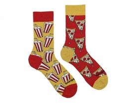 Фото - Яскраві унісекс шкарпетки Sammy Icon з піцею Pizza Socks - Men box