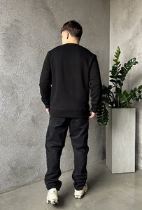 Фото - Повседневный черный свитшот Staff black basic - Men box