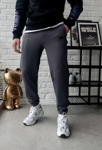 Фото - Мужские серые спортивные штаны Staff me gray - Men box