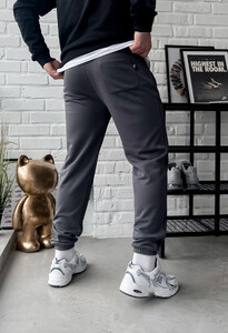 Фото - Мужские серые спортивные штаны Staff me gray - Men box