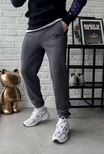 Фото - Мужские серые спортивные штаны Staff me gray - Men box