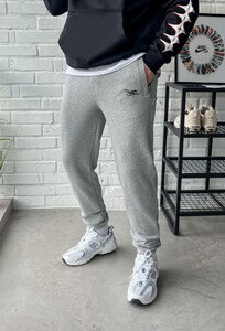 Фото - Спортивки кольору сірий меланж Staff me gray melange - Men box