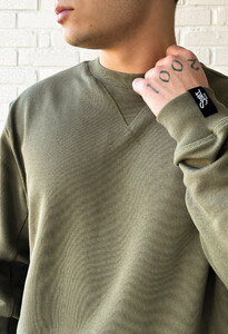 Фото - Свитшот цвета хаки Staff khaki basic - Men box