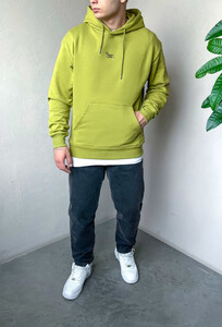 Фото - Яскраве салатове худі Staff logo & duck oversize - Men box