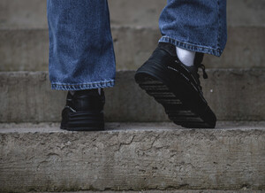 Фото - Повседневные кроссовки Staff black & gray - Men box