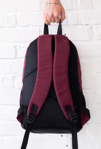 Фото - Базовый рюкзак Staff 15L bordo в бордовом цвете - Men box