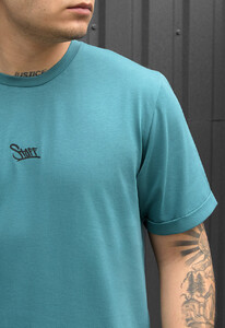 Фото - Футболка бирюзового цвета с лого Staff turquoise logo - Men box