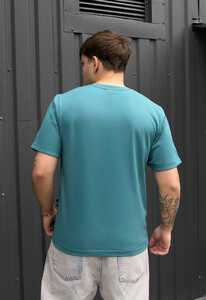 Фото - Футболка бирюзового цвета с лого Staff turquoise logo - Men box