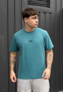 Фото - Футболка бирюзового цвета с лого Staff turquoise logo - Men box