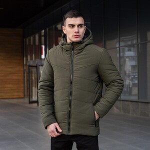 Фото - Зимова куртка Pobedov Winter Jacket Dzen кольору хакі - Men box