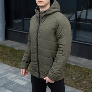 Фото - Зимова куртка Pobedov Winter Jacket Dzen кольору хакі - Men box