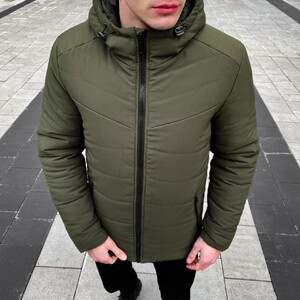 Фото - Зимова куртка Pobedov Winter Jacket Dzen кольору хакі - Men box