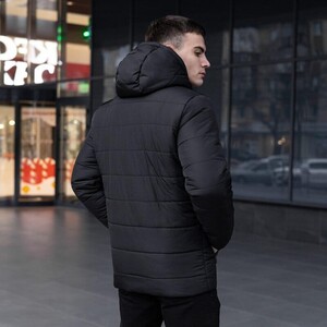 Фото - Базовая куртка Pobedov Winter Jacket Dzen черного цвета - Men box