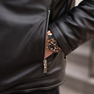 Фото - Куртка с мехом от Pobedov Winter Jacket V6 Black - Men box