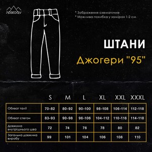 Фото - Бавовняні спортивні штани Pobedov "95" сірого кольору - Men box