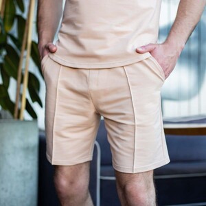 Фото - Шорти кольору світлий капучіно Pobedov Nebo - Men box