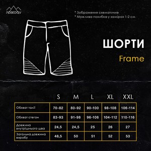 Фото - Ментолові шорти від бренду Pobedov Frame прямого крою - Men box