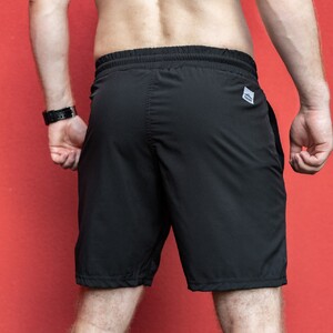 Фото - Базові чоловічі пляжні шорти Pobedov Vocation Black - Men box