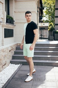 Фото - Літні шорти ментолового кольору Pobedov Zorro - Men box