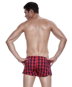 Фото - Мужские семейные трусы в красную клетку ТМ Seobean - Men box